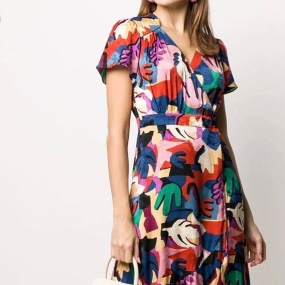 Gorgeous BA&SH Missy Print Maxi Dress